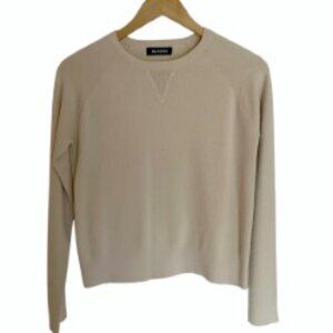 NAADAM Beige Crewneck Pullover Sweater Small